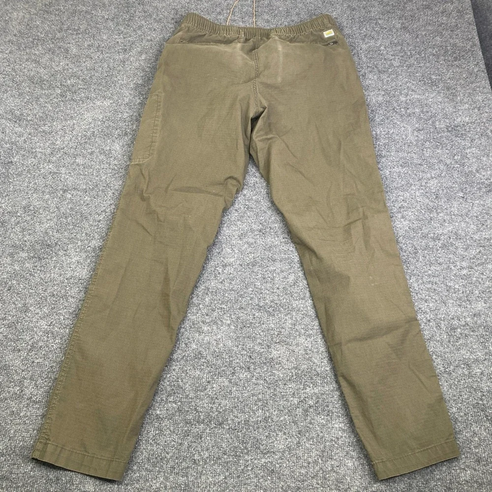 Vuori Ripstop Climber Pants Mens Large Olive Green V412 Stretch Cotton Cargo